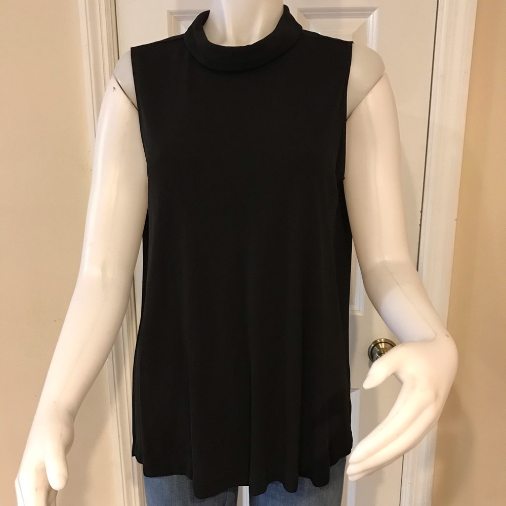 etcetera top black size 10